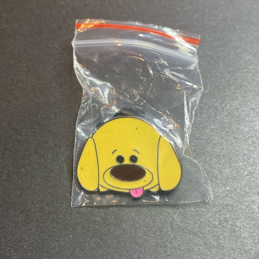 Disney Yellow Dog Enamel Pin
